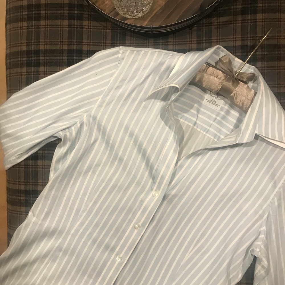 Brooks Brothers Fitted Oxford Shirt